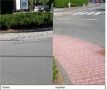 Sanierung eines Kreisverkehrs