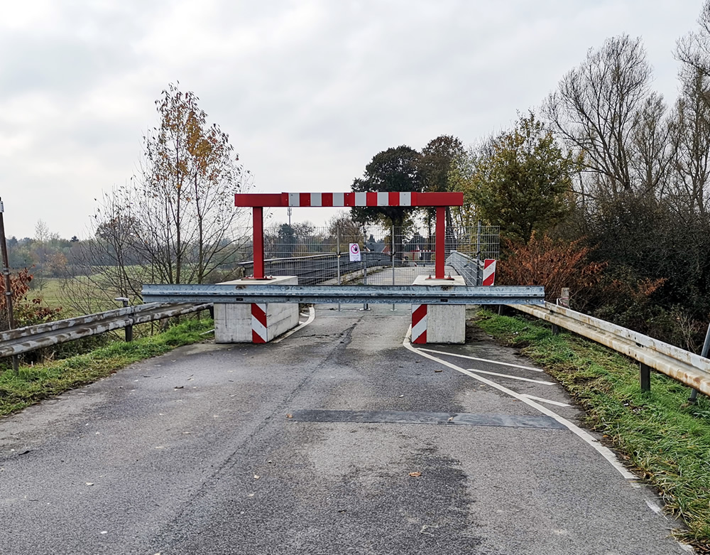 Seit April 2018 ist die Lippebrücke abgesperrt